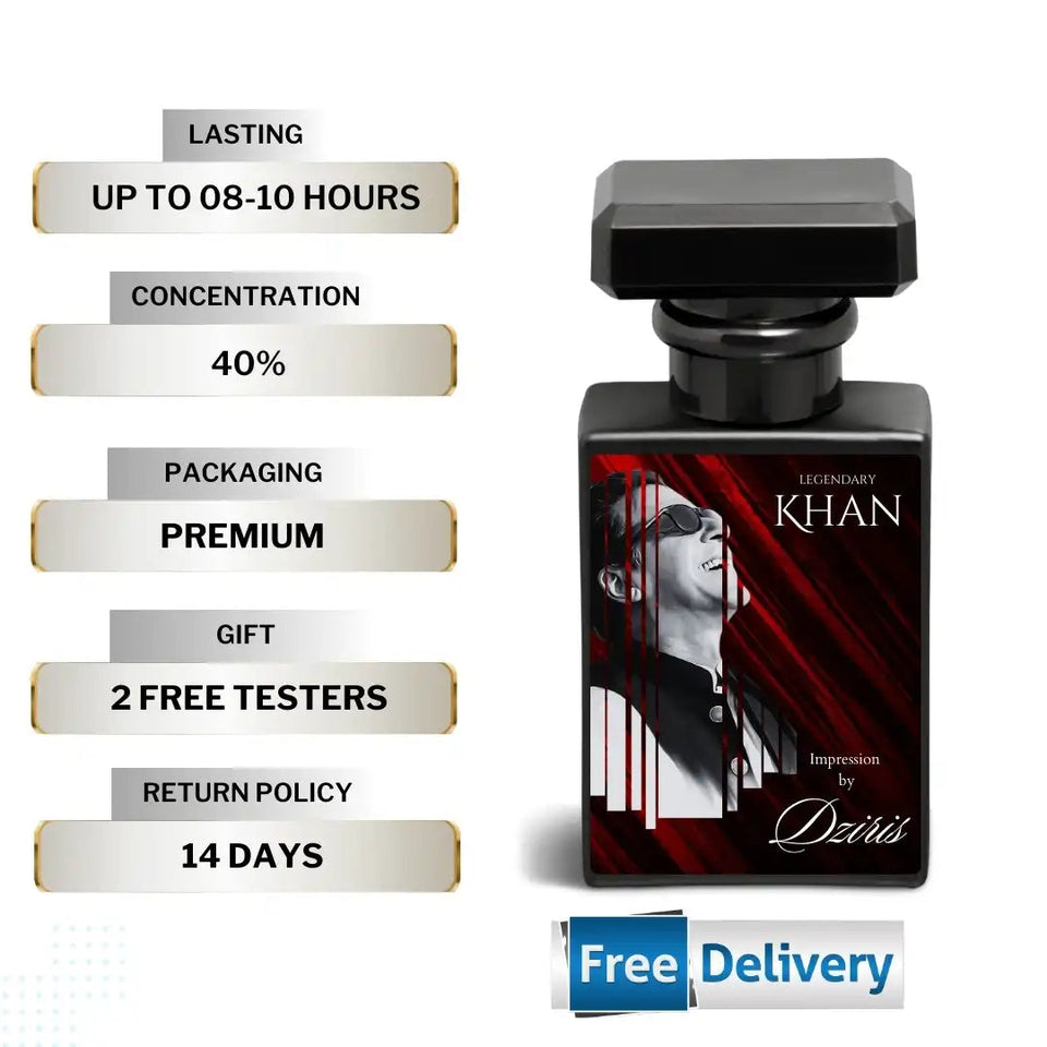 Legendary khan perfume