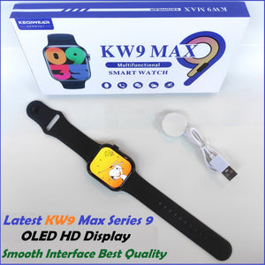 KW9 MAX Series 9 Smart Watch | 24 Hrs Always on Amoled Display